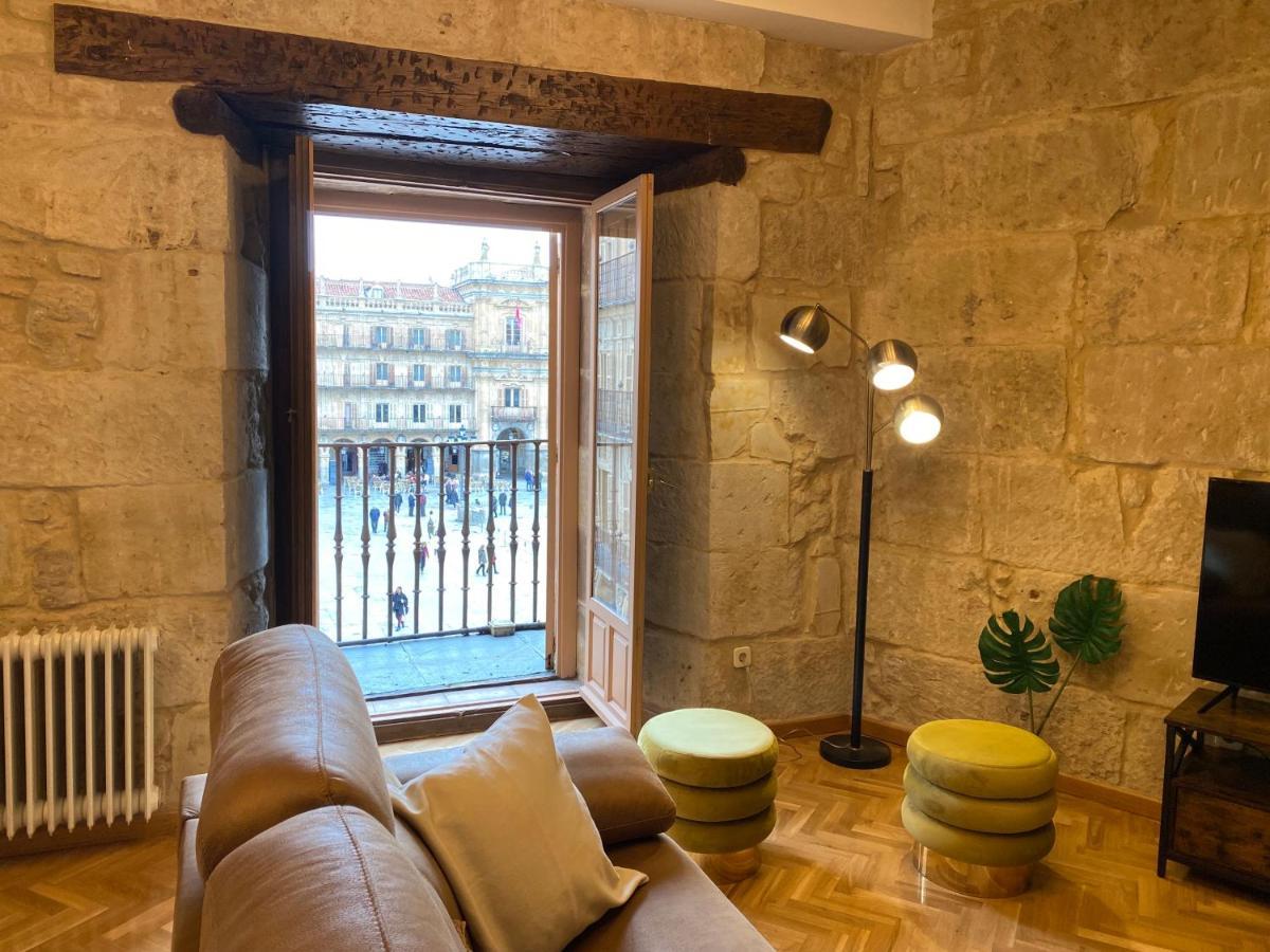 Apartamento Plaza Mayor Salamanca Con 2 Balcones A La Misma Plaza Mayor Dış mekan fotoğraf