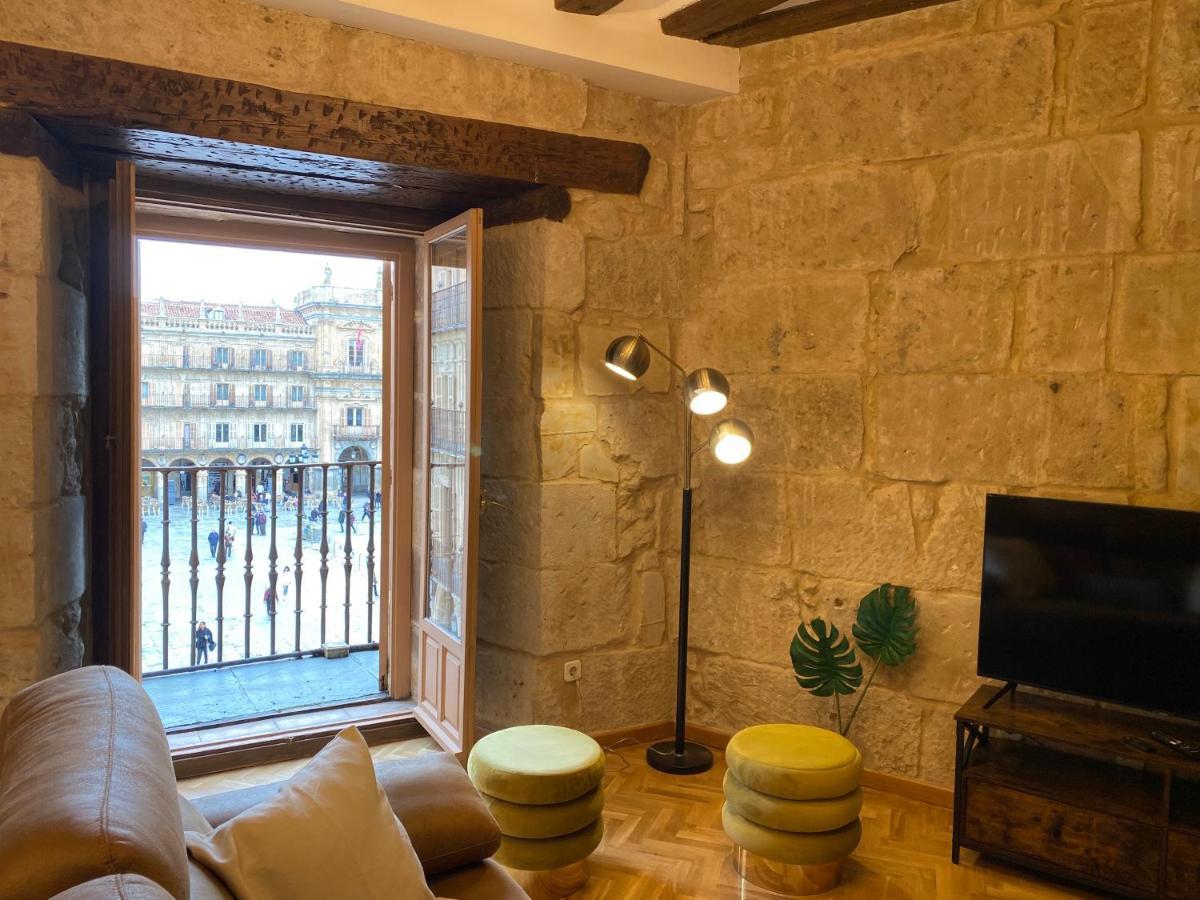 Apartamento Plaza Mayor Salamanca Con 2 Balcones A La Misma Plaza Mayor Dış mekan fotoğraf
