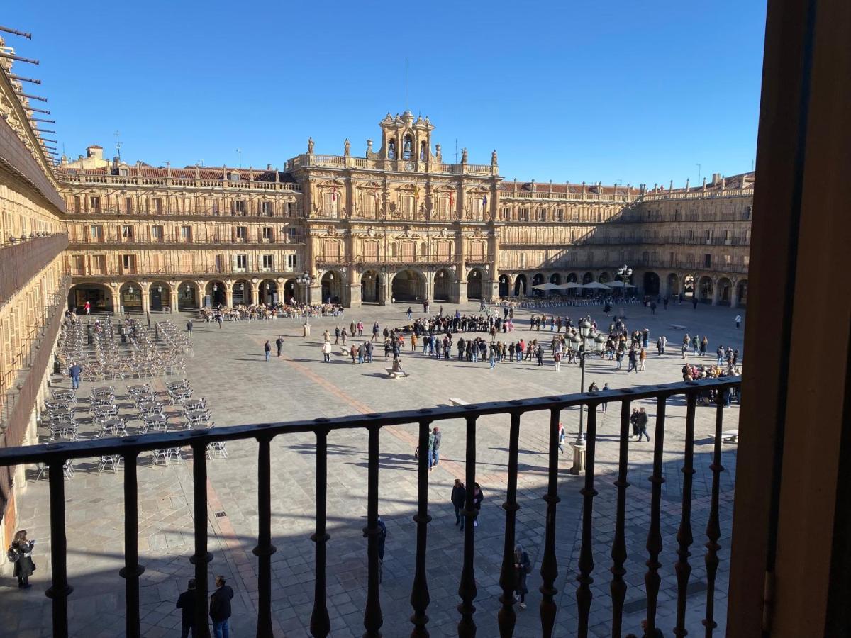 Apartamento Plaza Mayor Salamanca Con 2 Balcones A La Misma Plaza Mayor Dış mekan fotoğraf